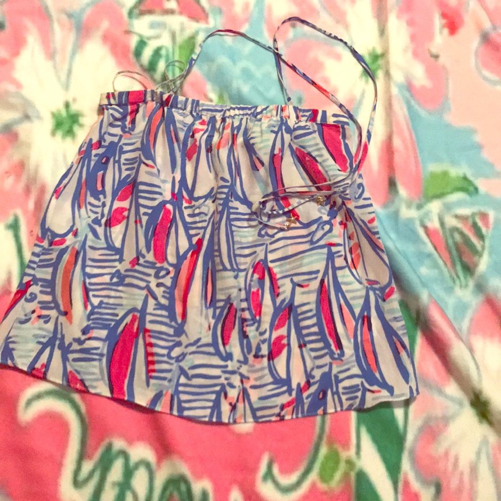 Red right return lei lei top